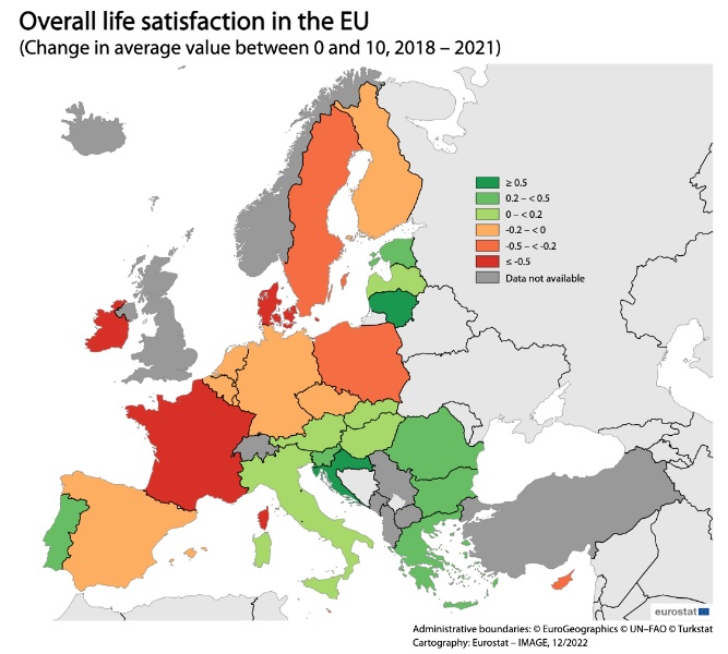 Life satisfaction in the EU
