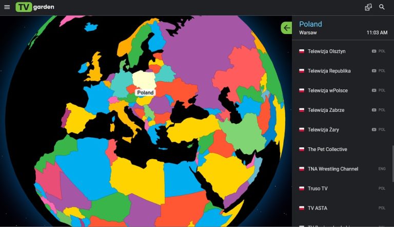 Discover tv.garden: Your gateway to global live TV straight from the map